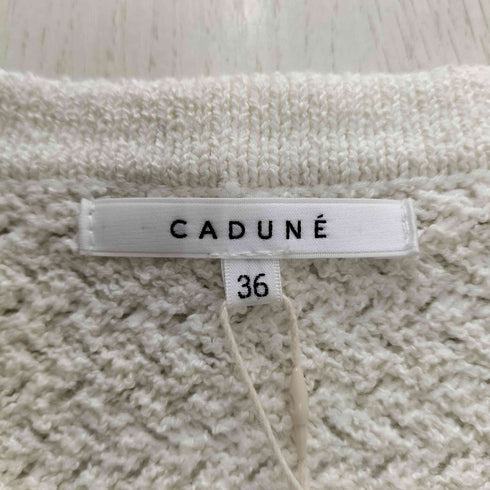 カデュネ CADUNE ツイード調ニットジャケット レディース JPN:36